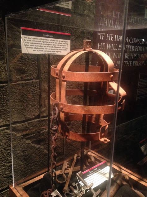 A Torture Device A Head Cage For Quarrelsome Women Yelp