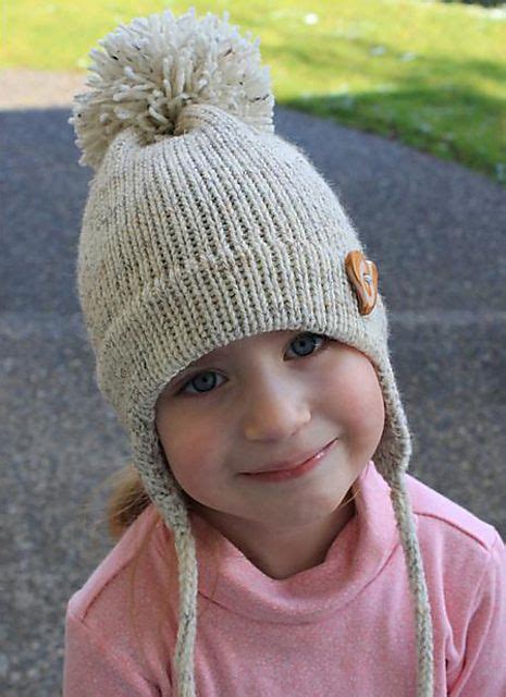 Free Pattern For Childs Earflap Hat On The Midgauge Crochet Hats