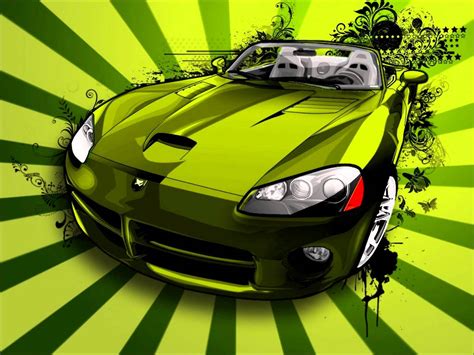 Green Car Cool Design Download Wallpapers Page
