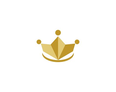 Golden Crown Logo Vectors Vector Art At Vecteezy