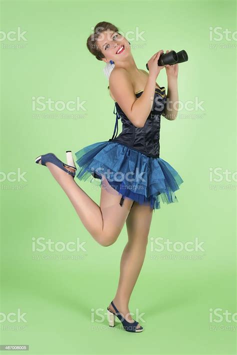 Leg Up Pinup Sailor Girl Stock Photo Download Image Now Rockabilly