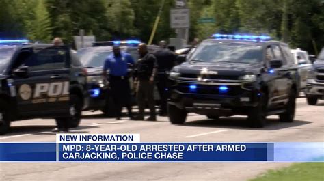 8 Year Old Arrested In Alabama Carjacking Police Chase