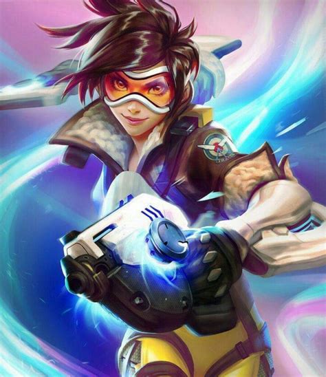 Tracer Overwatch Wiki Image Hots Tracer 005png Overwatch Wiki