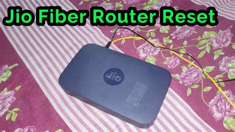 How To Reset Jio Fiber Router In Best Way Jio Fiber Router Ko Kaise Reset Karen YouTube
