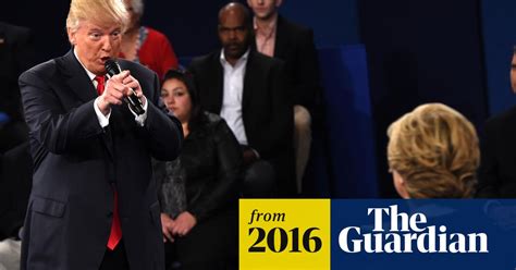 Donald Trump Threatens To Jail Hillary Clinton In Second Presidential Debate Us Elections 2016