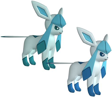 3ds pokémon x y 471 glaceon the models resource