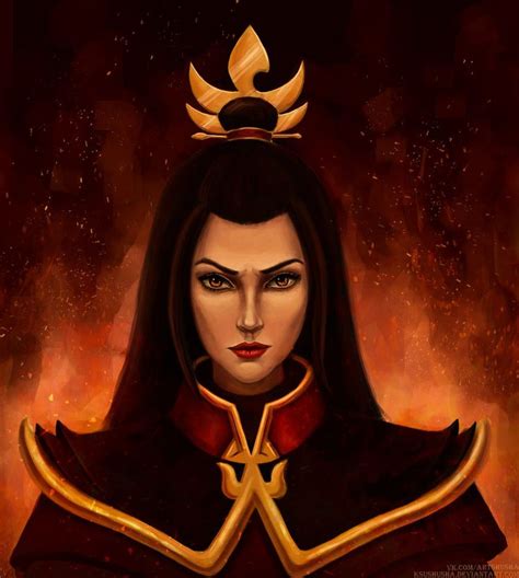 Azula The Fire Lord Colour Version By Ksushusha Avatar The Last