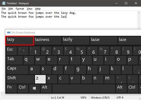 Pc Virtual Keyboard Predictive Text Ksesimply