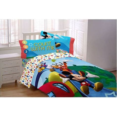 An inspiring way to design bedroom for teenage girls. Mickey Mouse Clubhouse Bedding Comforter Set - Interior ...