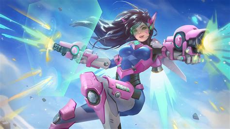 Dva Overwatch Game Wallpaper Hd Games 4k Wallpapers Images Photos