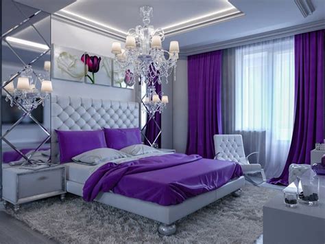 Purple Bedroom Decor Items Leadersrooms