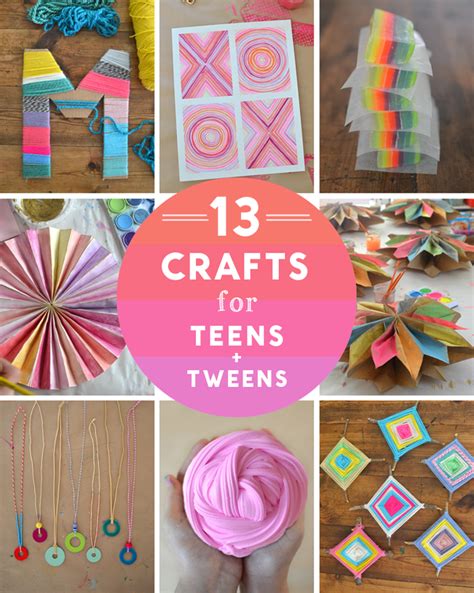 14 Crafts For Teens And Tweens Artbar