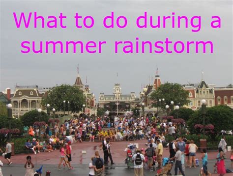 What To Do During A Summer Afternoon Rainstorm
