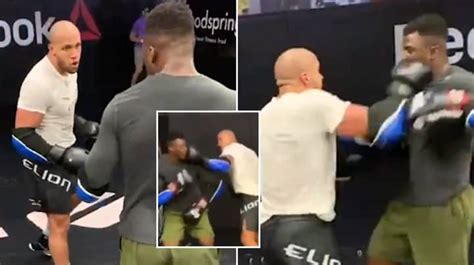 Ufc News Ciryl Gane Admits Sparring Video With Francis Ngannou Made Hot Sex Picture