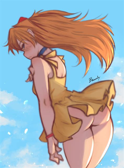 Rule 34 1girls 2022 Ass Asuka Langley Sohryu Back View Bawdy Big Ass Blush Breasts Choker