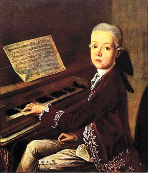 Mozart As A Child Mozarts Childhood Cmuse