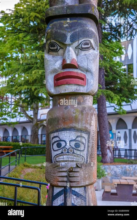 Totem Pole The Royal British Columbia Museum Victoria British