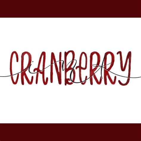 Cranberry Ink