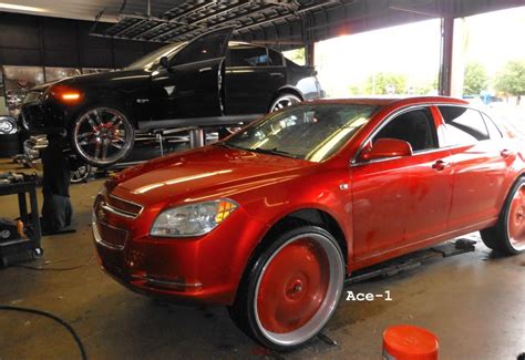 Ace 1 C2c Customs Chevy Malibu On 26 Dub Floaters