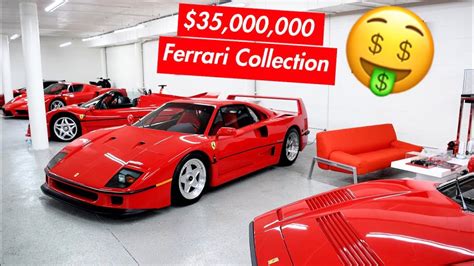 Meet David Who Daily Drives A 35 Million Ferrari Collection Youtube