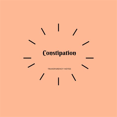 Constipation Faecal Impacation