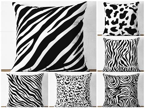 国内外の人気 Animal Zebra Leopard Print Pillow Case Throw Cushion Cover Home