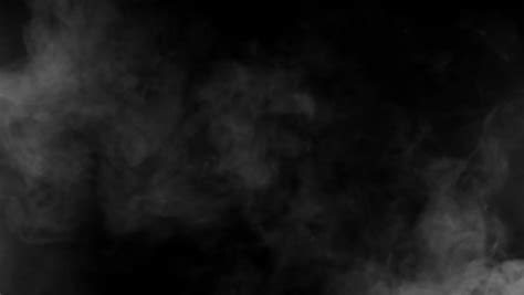 Seamless Motion Of Smoke On A Black Background Smoke Atmosphere