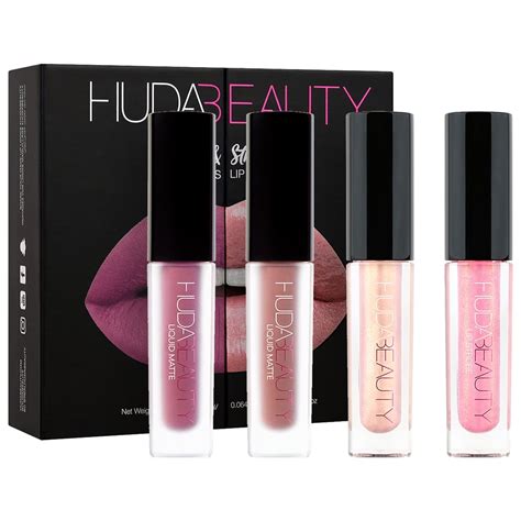 Huda Beauty Matte And Strobe Lip Set Beauty Ts For Youtube Lovers Popsugar Beauty Photo 7
