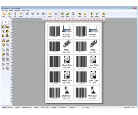 Software Plantilla Excel Generador Codigos De Barras En Venta En