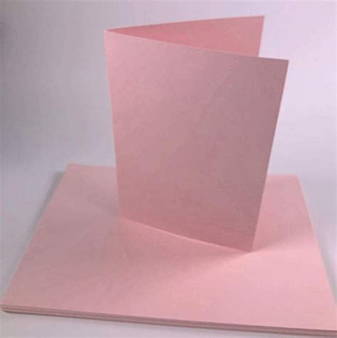 A4 Baby Pink Card 10 Sheets Pink Craft Card 160gsm A4 Coloured Etsy