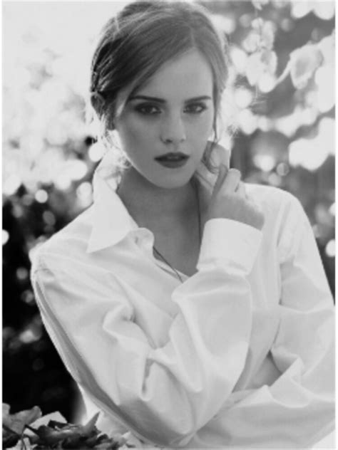 Emma Watson Black And White Sticker For Sale By Tanheikner2 Redbubble
