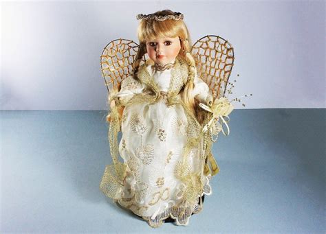 Angel Porcelain Doll Collectors Choice Dan Dee Leslie Etsy
