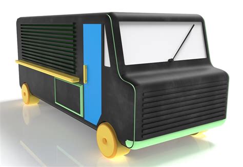 Customize Your Own Food Truck Toy On Behance