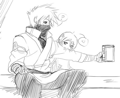 Kakashi And Daughter Attention By Kickbass77 On Deviantart