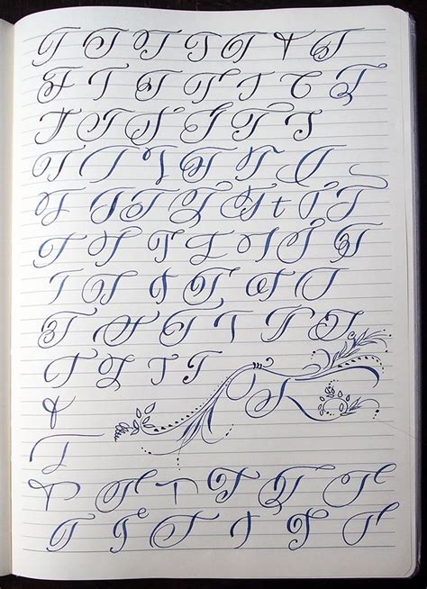 My Capital Letters Hand Lettering Alphabet Hand Lettering