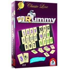 Este juego también es adecuado para jugadores daltónicos, ya que las formas de las piezas del juego. Comprar Rummy - juego de mesa