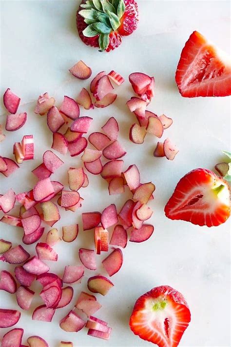 Add smoked sea salt to taste, then chill before serving with crispy tortilla chips. Sweet Strawberry Rhubarb Salsa - It's a Veg World After All®