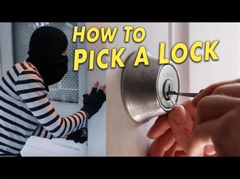 How to pick a lock using a paperclip: How to Pick Locks with Paper Clips - YouTube | Lock ...