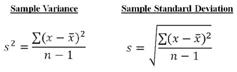 Variance And Standard Deviation Of A Sample 4902 Hot Sex Picture