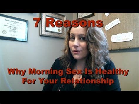 Reasons Why Morning Sex Is Healthy For Your Relationship YouTube