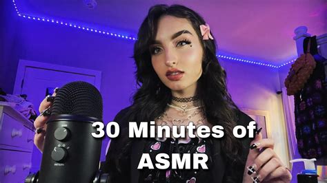30 minutes of asmr to bring back tingles fast and aggressive triggers mouth sounds youtube