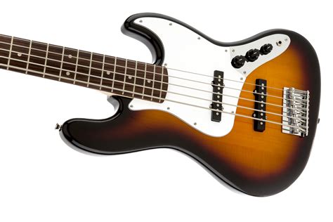 Affinity Series Jazz Bass V String Squier Electric Basses
