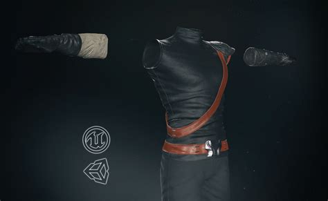 Male Ninja Outfit 3d Asset Cgtrader