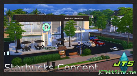 Sims 4 Starbucks Concept The Sims Game