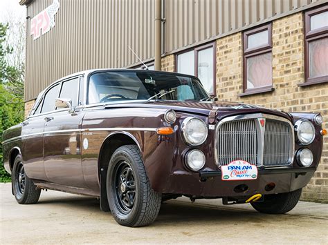 1970 Rover P5b Coupe Classic Endurance Rally Car Front 3q Rps Rally