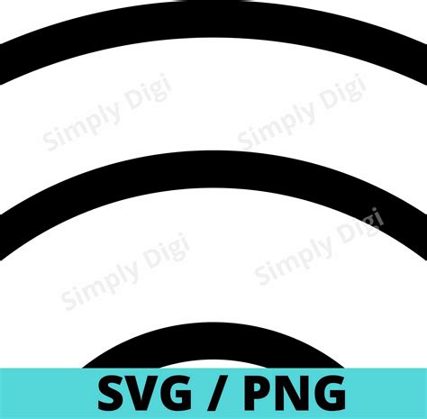 Arch Arched Curved Curve Bent Lines Svg Png Line Round Thick Etsy Denmark