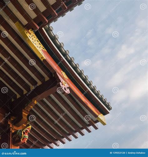 Fondo Con Los Detalles De Las Estructuras Tradicionales Japonesas De