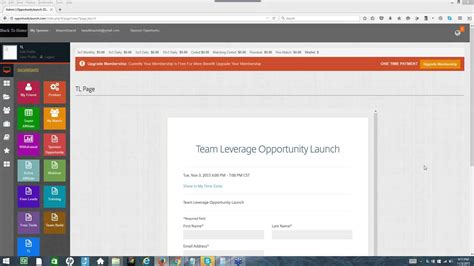 Team Leverage First Opportunity Launch Live Webinar Call Youtube