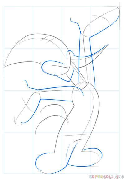 How to draw Woody Woodpecker | Step by step Drawing tutorials | Woody