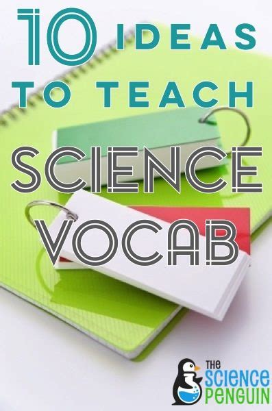 Science Vocabulary Solutions